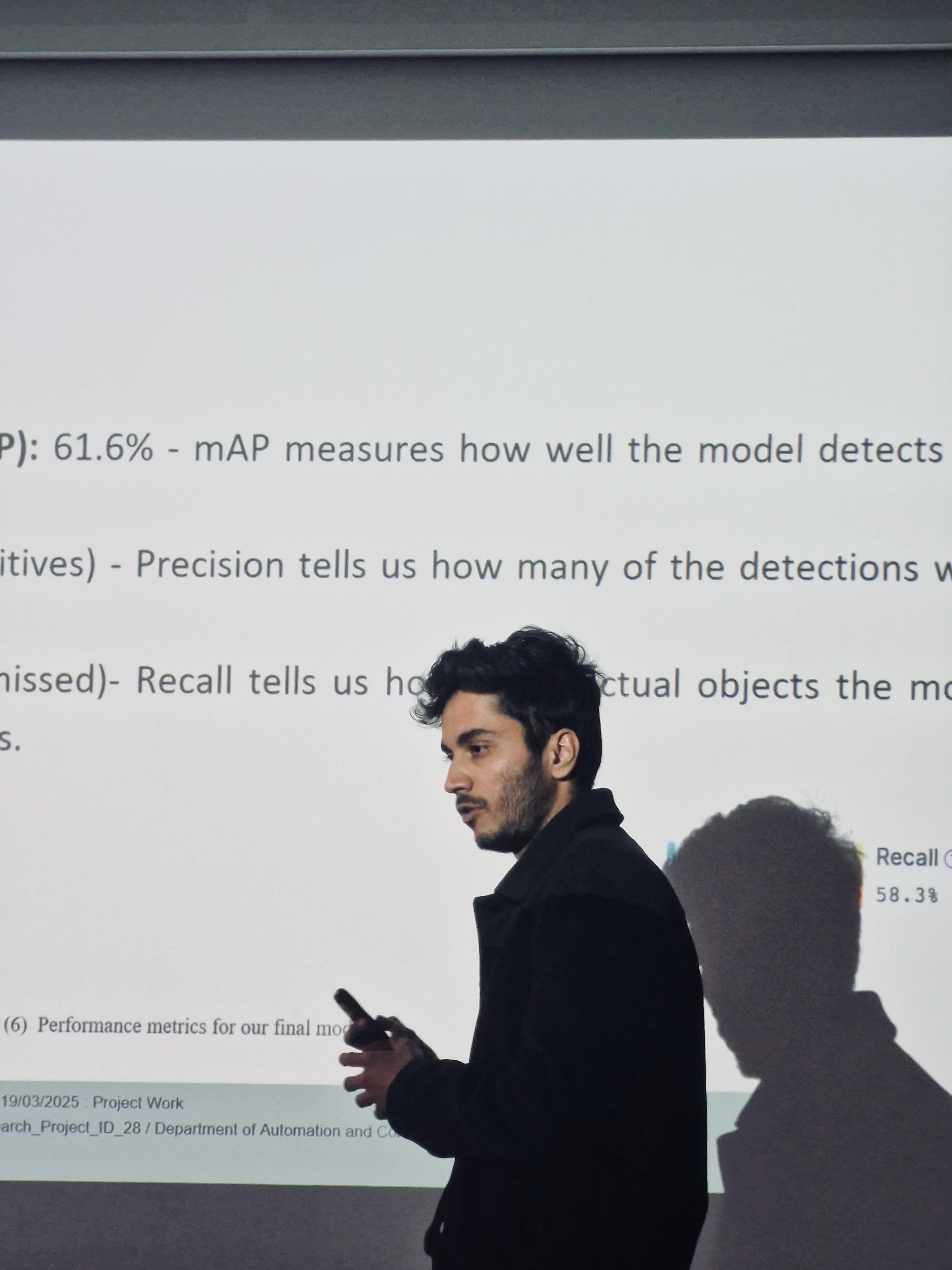 Satyajeet Salokhe presenting at HS Harz